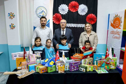 Özel eğitim öğrencilerine malzeme desteği