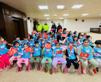 Polis Haftası’nda Patnos’ta miniklere anlamlı ziyaret