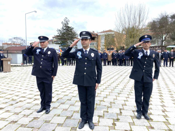 Kavak’ta Polis Haftası töreni
