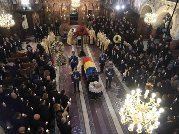 Mircea Lucescu son yolculuğuna uğurlandı