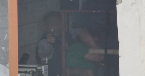 Gaziantep’teki rehine olayı adım adım dron kamerasında