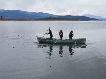 Beyşehir’de yasak dönemde kaçak avlananlara 439 bin lira ceza