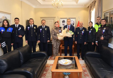 Muğla Valisi Akbıyık’tan Türk Polis Teşkilatı’nın 181. yılına özel kabul
