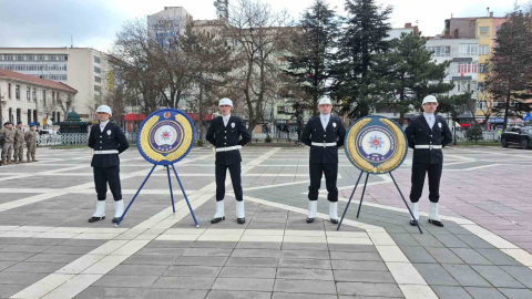 Türk Polis Teşkilatı’nın 181’inci kuruluş yıl dönümü kutlamaları başladı