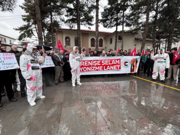 Erzincan’da Filistin için tek yürek çağrısı