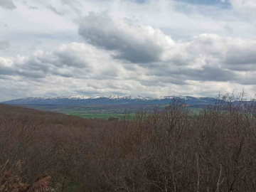 Nisan ortasında kış sürprizi: Akdağ yeniden beyaza büründü