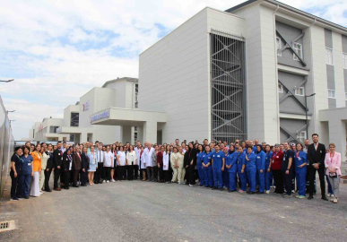 Denizli şehir hastanesi tamamlandığında yatak sayısında Türkiye ortalamasının üzerine çıkacak