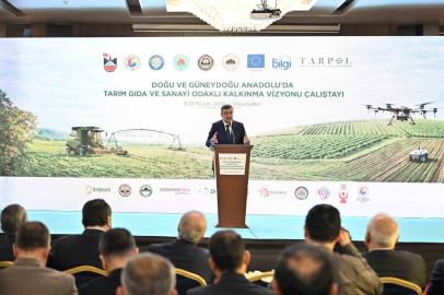 Cumhurbaşkanı Yardımcısı Yılmaz: "Coğrafyamızın da avantajlarını kullanarak lojistikte çeşitlendirme, alternatifleri geliştirme stratejisi izliyoruz"