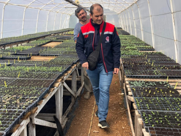 Pınarhisar’da üreticilere teknik destek