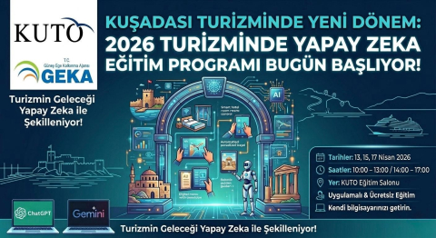 KUTO’da Yapay Zeka Eğitimi bugün başlıyor