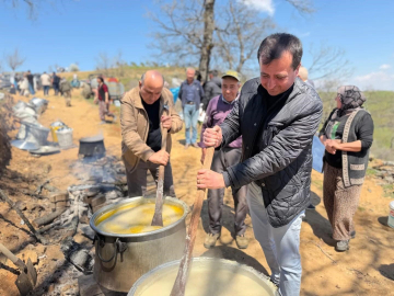 Kızılçukur’da yağmur duası geleneği yaşatıldı