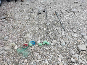 Elazığ’da kaçak balık avlayanlara operasyon