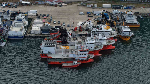 Balık av sezonu biterken, balıkçılar sezonu değerlendirdi