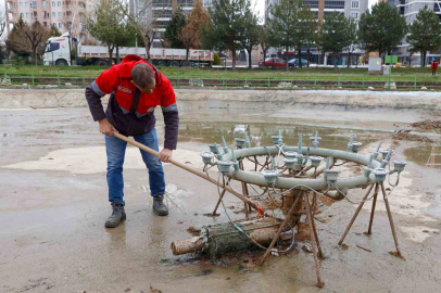 Uşak’ta parklar yaza hazırlanıyor