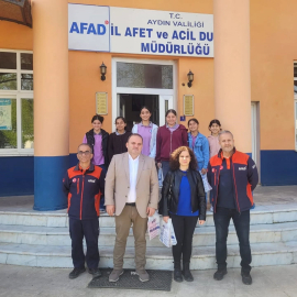 Aydın’da öğrencilere afet farkındalığı eğitimi
