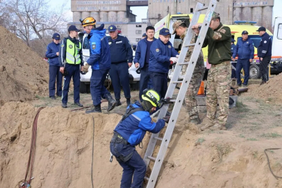 Kazakistan’da su borusu çalışmaları sırasında göçük: 2 ölü