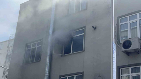 Sinop’ta mutfak yangını