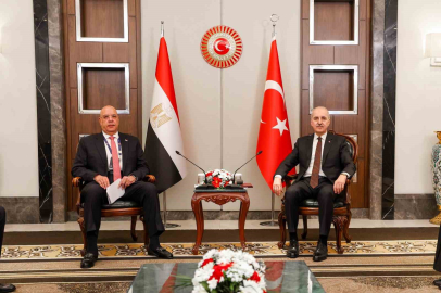 TBMM Başkanı Kurtulmuş, Mısır Temsilciler Meclisi Başkanı Badawy ile görüştü