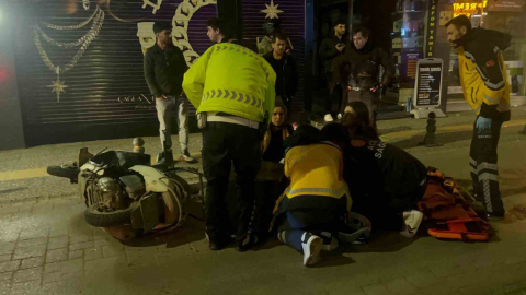 Sinop’ta iki motosiklet çarpıştı: 2 yaralı