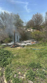 Bilecik’te otluk alanda çıkan yangın korkuttu