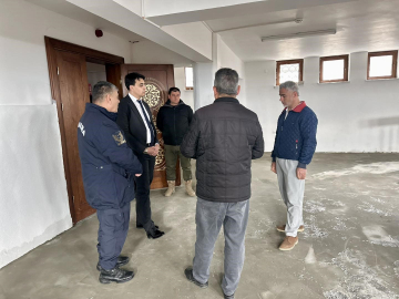 Günyurdu köyü camisinde restorasyon ve bakım çalışmaları