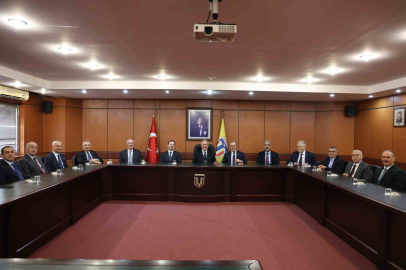 Başkan Memet Aslan OSBÜK zirvesi için Trabzon’da