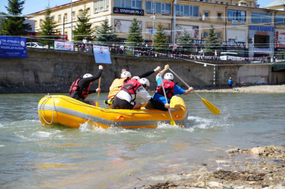 Bayburt’ta ’Üniversiteler Arası Rafting Türkiye Şampiyonası’ başladı