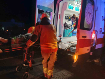 Cizre’de otomobil şarampole yuvarlandı: 4 yaralı