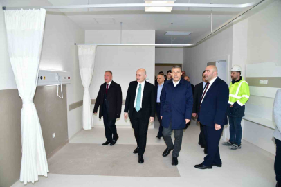 Trabzon Şehir Hastanesi inşaatında sona doğru