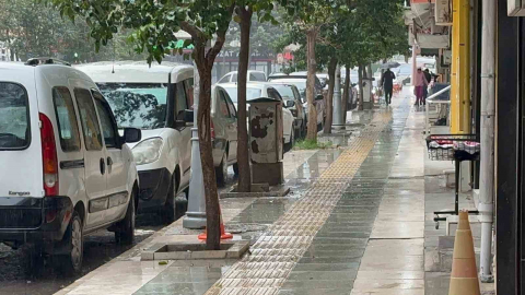 Elazığ’da sağanak yağış etkili oluyor