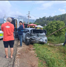 Gökova-Marmaris karayolunda kaza: 4 yaralı