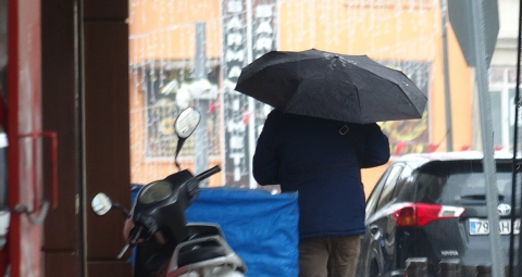 Kilis’te kuvvetli yağış ve sis etkili oldu