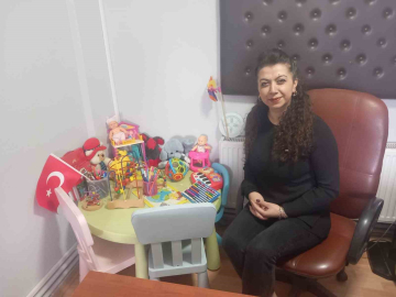 Gültepe Muhtarlığı’nda çocuklar için oyun masası hazırlandı