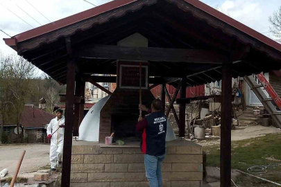 Köy fırınları yenilenerek geleneksel lezzetler yaşatılıyor