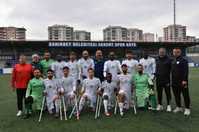 Şahinbey Ampute’den gol şov: 5-0