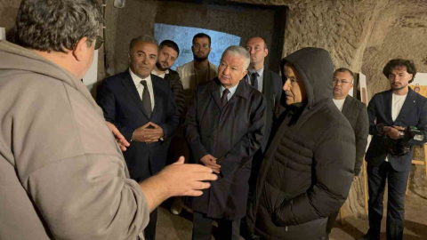 Güzelyurt’tun yeraltı şehrinde "Gizli hazine" sergisi