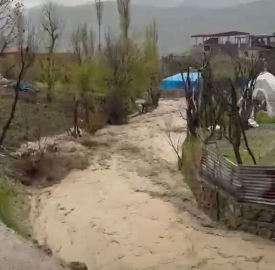 Şırnak’ta sel felaketinde silahla uyarı yapıldı