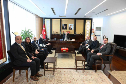 Denizli OSB Yönetiminden Vali Yavuz Selim Köşger’e ziyaret