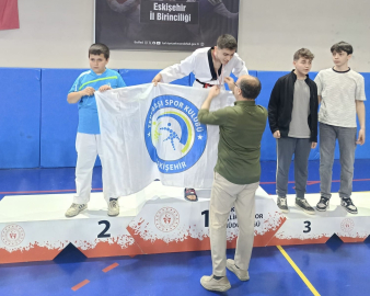 Eskişehir’de taekwondo müsabakaları sone erdi