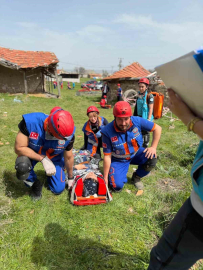 Eskişehir’de 45 personelin katılımıyla UMKE tatbikatı gerçekleştirildi
