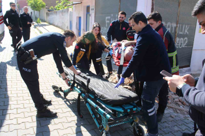 Aydın’da balkon çöktü: 2 yaralı