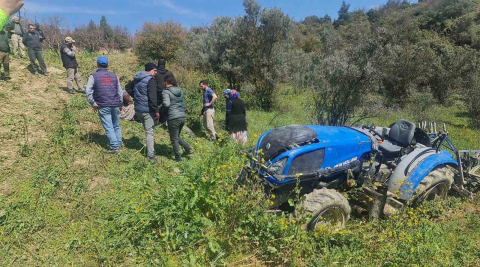 Bilecik’te traktör kazası; 1 yaralı