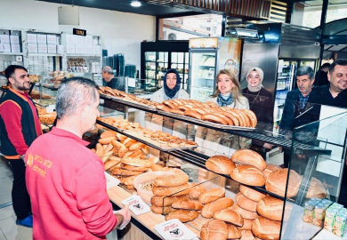 Ölmeztoprak’tan mahalle mahalle temas
