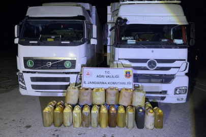 Doğubayazıt’ta kaçak akaryakıt operasyonu: 2 gözaltı