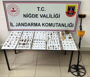 Niğde’de ’Anadolu Mirası’ operasyonu: 145 tarihi eser ele geçirildi