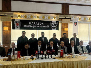 Karabük Beşiktaşlılar Derneği basın mensupları ile bir araya geldi