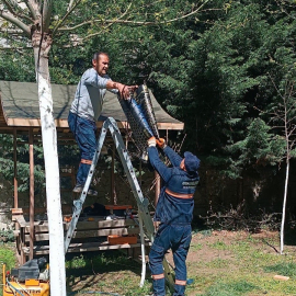 Pursaklar Belediyesi’nden parklarda bakım seferberliği