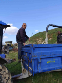 Buldan’da dolan gölet çiftçinin can suyu oldu