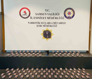 Samsun’da 18 bin uyuşturucu hap ele geçirildi