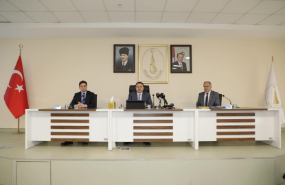 Vali Işın: "Kamu kaynakların etkin, verimli ve zamanında kullanılmalı"